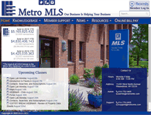 Tablet Screenshot of metromls.com